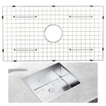 VEVOR Grille de Fond d'Évier Tapis d'Évier Cuisine en Inox 72,5x39,5x2,54 cm