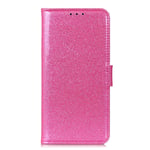 Nokia 1.3 Phone Case Shockproof Glitter Bling PU Leather Notebook Wallet Phone Case Flip Folio Soft TPU Bumper Protective Cover for Nokia 1.3 with Card Holder Slots Magnetic Closure Stand - Pink