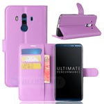 huawei Huawei Mate 10 Pro PU Wallet Case Purple