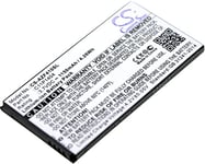 Kompatibelt med Asus ZenFone 4 PF400CG, 3.7V, 1150 mAh