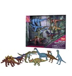 Wild Republic Moveable Set Dinosaure, Figurines de Dinosaure, Répliques de Espèces de Dinosaure pour s’Amuser, Cadeau pour Enfants, Super pour Le Jeu Interactif