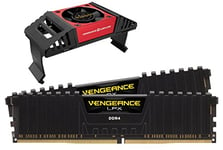 Corsair Vengeance LPX 16Go (2x8Go) DDR4 4400MHz C19 XMP 2.0 Kit de Mémoire Haute Performance avec Airflow Ventilateur - Noir