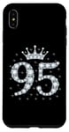iPhone XS Max 95 Crown 95 Years Old Happy 95th Birthday Girl Women Case