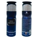 RiiFFS Bleu Absolu Premium Imported  Fresh Deodorant, Body Spray For Men, 200ml