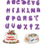 26pcs/set Alphabet Number Letter Fondant Cake Cookie Cutter Pan