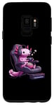 Galaxy S9 Axolotl Popcorn Animal Gaming Controller Headset Gamer Case