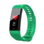 Smart Watches with Heart Rate Monitor Pedometer Wearable Sleep Activity Tracker Calories Steps Monitor Slim Wristband (Green)