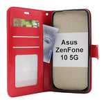 Crazy Horse Wallet Asus ZenFone 10 5G (Röd)