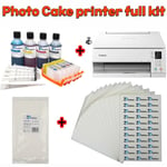 Edible Printer  Full kit  Canon Pixma TS6350/TS6351 WIFI Inkjet Printer