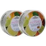 Simpkins Sugar Free Citrus Fruit Travel Sweets Tin 175gm (PACK OF 2)