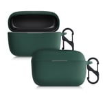 Silicone case for JBL Live 300TWS case cover for headphones Dark Green