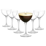 Bartender Novecento Martini Glasses - 235ml - Pack of 6