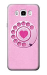 Pink Retro Rotary Phone Case Cover For Samsung Galaxy J5 (2016)
