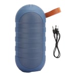 Ymiko Outdoor Waterproof Mini Portable Subwoofer Bluetooth Wireless Speaker Loudspeaker Box Perfect Portable Wireless Speaker for Travel, Home, Hiking and More(Blue)