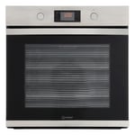 Indesit KFW3841JHIXUK, Aria Single A+ Oven; Multifunction 11; 71 ltrs ; Click and Clean ; Push Push Controls ; Cat Liners ; ECO Clean ; Tilting Grill ;Turn and Cook; Digital Timer