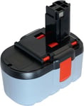 Kompatibelt med Bosch GSB 24VE-2, 24V, 3000 mAh