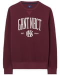 Gant NHCT Crew Sweatshirt M Purple Wine (Storlek XL)