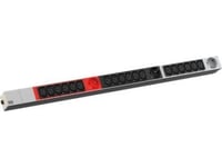 Bachmann Bachmann It Pdu Alu 1He 18X C13 3X Cee Jordad Kontakt 3X 16A Röd