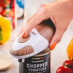Electric Tin Can Opener Automatic One Touch Battery Operated