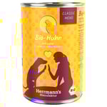 Ekonomipack: Herrmann's Classic Ekologiska Meny 24 x 400 g - Ekologisk kyckling med ekologisk hirs