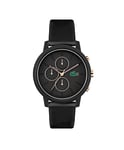 Lacoste Chronograph Quartz Watch for men with Black Silicone bracelet - 2011247