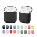 AirPods Silikon skal - Fodral / Skydd - Flera färger Ljusröd Ljusröd