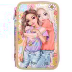 Topmodel - Trippelpennfodral GIRL POWER - Beige