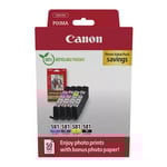 Ink 2106C006 CLI-581 Multipack + Paper