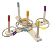 HAPPY SUMMER - Ring Toss Game Wood (302128)