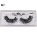 False Eyelashes 3d Mink Hair Extension Tools H02