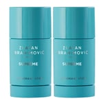 2-Pack Zlatan Ibrahimovic Supreme Pour Homme Deo Stick 75ml