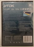 TDK Blank DVD+RW Disc 1x4 Speed 4.7GB Rewritable Disc in Case – NEW  & SEALED
