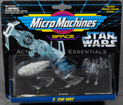 Star Wars Micro Machines V Rebel Transport Tie Bomber Imperial AT ST 1996 MOC