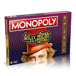 Winning Moves Willy Wonka and the Chocolate Factory Monopoly Board Game, Advance to Slugworth, Charlie Bucket and Furnace and trade your way to success, great gift for ages 8 plus