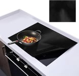 61 x 52 Large Induction Hob Protector Mat Silicone 61x52cm, Black 