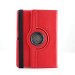 360 Rotating PU Leather Case for Samsung Galaxy Note 2014 Edition 10.1 inch P600 P605 Tab Pro 10.1 T520 T525 Tablet Cover-red