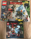 LEGO 70629 & 70606  Ninjago Piranha Attack Spinjitzu Training ~NEW Lego sealed~
