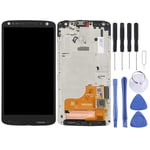 LIUXING LCD Screen and Digitizer Full Assembly with Frame for Motorola Moto X Force XT1581 / Droid Turbo 2 XT1585(Black) Liquid Crystal Display (Color : Black)