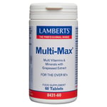 LAMBERTS Multi-Max Multi Vitamins & Minerals for Over 50s - 60 Tab
