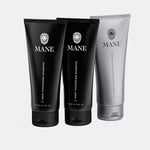 Mane Hair Thickening Shampoo Twin Pack and a Single Conditioner