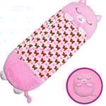 Stor Sovsäck Barn Lekkudde Mjuk Varm Enhörning Presentleksaker Jul 160X60cm 160X60cm 160X60cm Pink