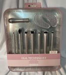 REAL TECHNIQUES Limited Edition Bright Eyes Makeup Brushes 10 Piece Gift Set