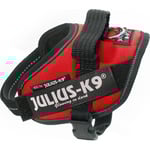 Julius-K9 IDC Sele Mini-Mini Röd 40-53 cm
