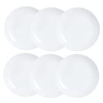 Luminarc Service de vaisselle Diwali 6 pcs Blanc verre 19 cm