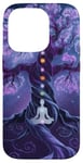 Chakra Méditation Arbre Nature Univers Éléments Coque pour iPhone 14 Pro