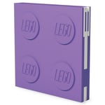 LEGO Classic 52445 LEGO Square Notebook with Pen - Purple Fun Gift Age - 1 PCs