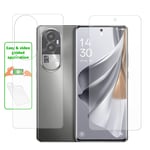 For Oppo Reno 10 Front and Back Screen Protector TPU COVER Film