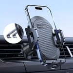 Miracase Mobile Phone Holder for Car [New Double Hook Made of Steel] Mobile Phone Holder Car for Air Vent Compatible with iPhone 14/13/12 Samsung Xiaomi and Other Smartphones Series