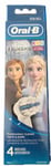 Oral-B Kids Disney Frozen II 4 Replacement Brush Heads For Electric Toothbrush