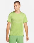 Nike Dri-FIT Rise 365 Mens Running Short Sleeve Gym Top Size XL Green CZ9184-333